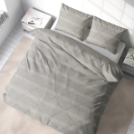 Gultas veļas komplekts „Dorian“. Kokvilnas gultas veļa, 140x200 cm
