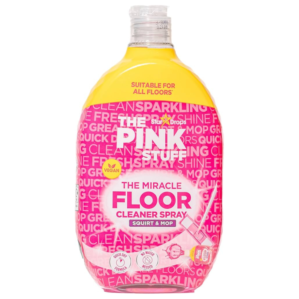 Grīdas mazgāšanas līdzekļi “The Pink Stuff miracle floor cleaner”. Tīrītāji. Brīnumainais grīdas tīrīšanas līdzeklis pink stuff, kas paredzēts dziļai grīdu tīrīšanai, padarot tās mirdzošas un mirdzošas.