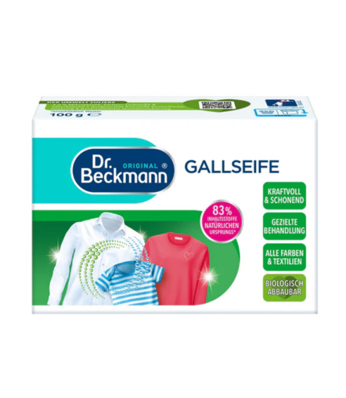 Žults ziepes “Gall soap Dr. Beckmann”. Tīrītāji