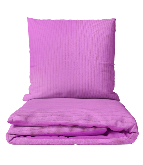 Pļušo gultas veļa „Minky Violet“. Gultas veļas komplekti 200x220