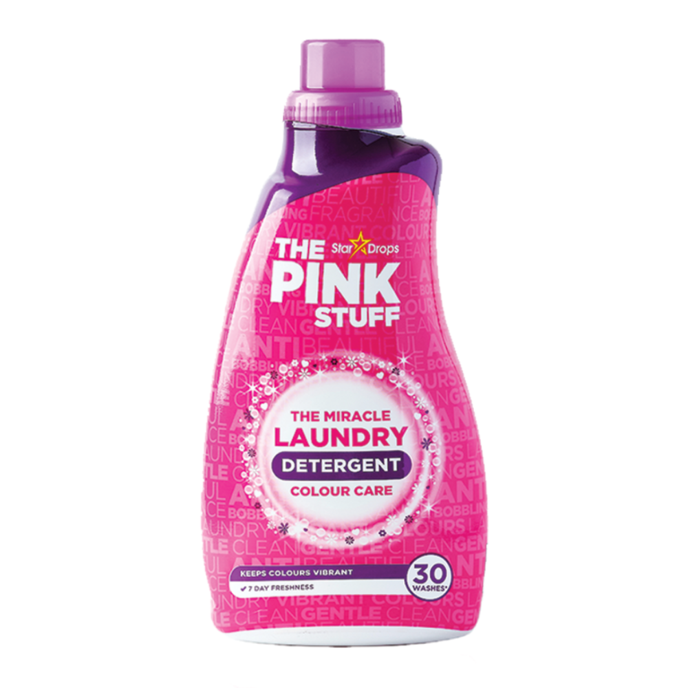 Skalbšanas gels “The Pink Stuff Washing gel”. Tīrītāji. The pink stuff veļas mazgāšanas želeja spēcīgai traipu likvidēšanai un svaiguma nodrošināšanai, kas ir saudzīga pret audumiem, vienlaikus saglabājot spilgtas krāsas.