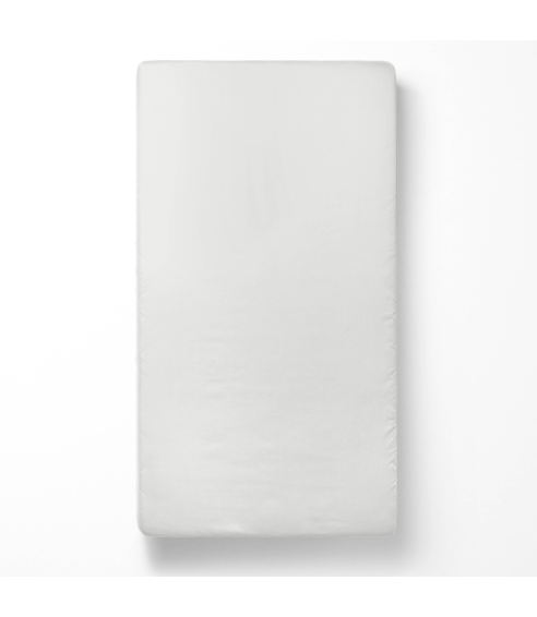 Jersey palags ar gumiju „White“. Palags ar gumiju 140x200