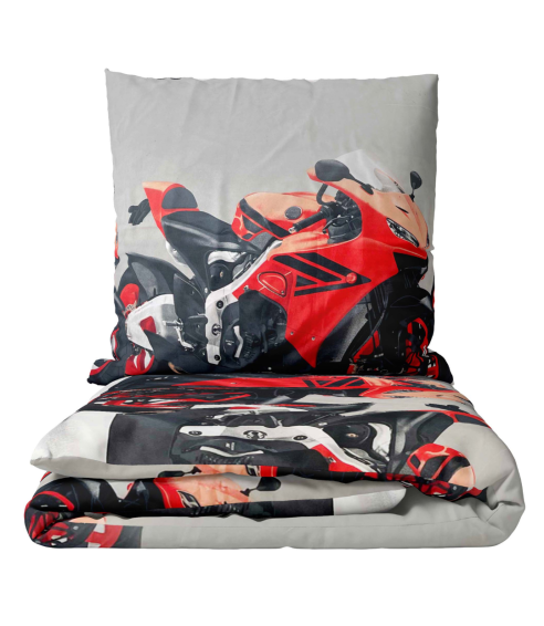 Gultas veļas komplekts "Motorbike". Bērnu gultas veļa